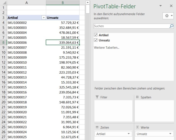 Abc Analyse Mit Excel